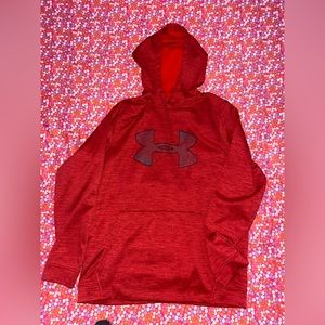 Red Under Armour Hoodie